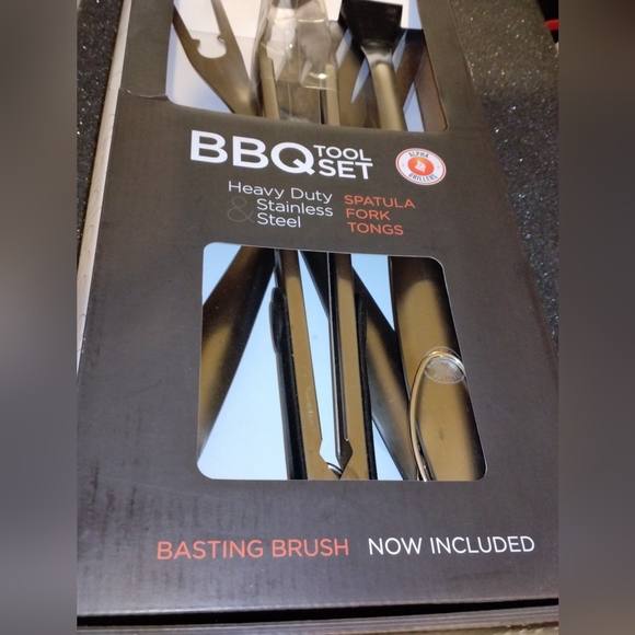 Alpha Grillers Grill Set Heavy Duty BBQ Accessories - BBQ Tool Set 4pc - Picture 7 of 9